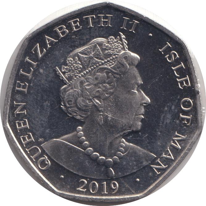 2019 FIFTY PENCE - IOM GOAT - WORLD COINS - Cambridgeshire Coins