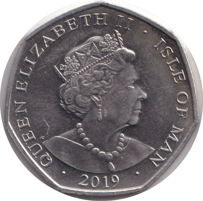 2019 FIFTY PENCE - IOM GOAT - WORLD COINS - Cambridgeshire Coins