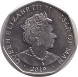 2019 FIFTY PENCE - IOM GOAT - WORLD COINS - Cambridgeshire Coins