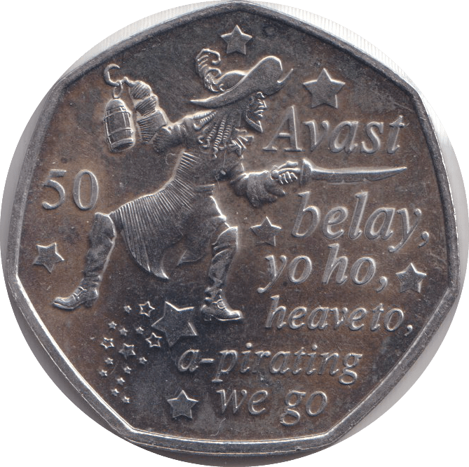 2019 FIFTY PENCE - IOM HOOK - WORLD COINS - Cambridgeshire Coins
