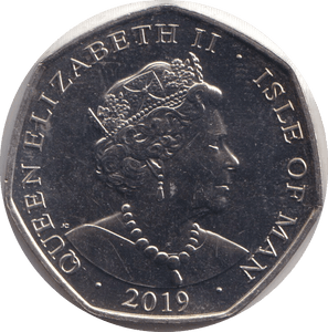2019 FIFTY PENCE - IOM PETER PAN - WORLD COINS - Cambridgeshire Coins
