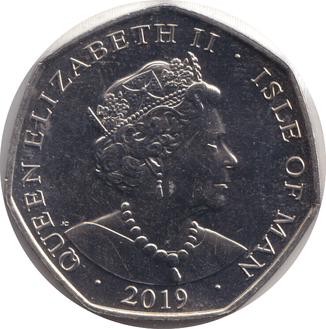 2019 FIFTY PENCE - IOM PETER PAN - WORLD COINS - Cambridgeshire Coins