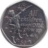 2019 FIFTY PENCE - IOM PETER PAN - WORLD COINS - Cambridgeshire Coins