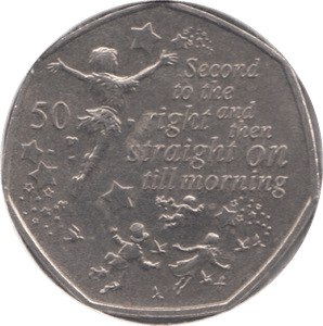 2019 FIFTY PENCE ISLE OF MAN - WORLD COINS - Cambridgeshire Coins