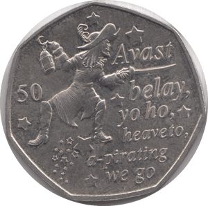 2019 FIFTY PENCE ISLE OF MAN - WORLD COINS - Cambridgeshire Coins