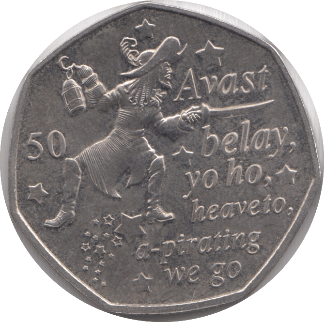 2019 FIFTY PENCE ISLE OF MAN - WORLD COINS - Cambridgeshire Coins