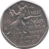 2019 FIFTY PENCE ISLE OF MAN - WORLD COINS - Cambridgeshire Coins