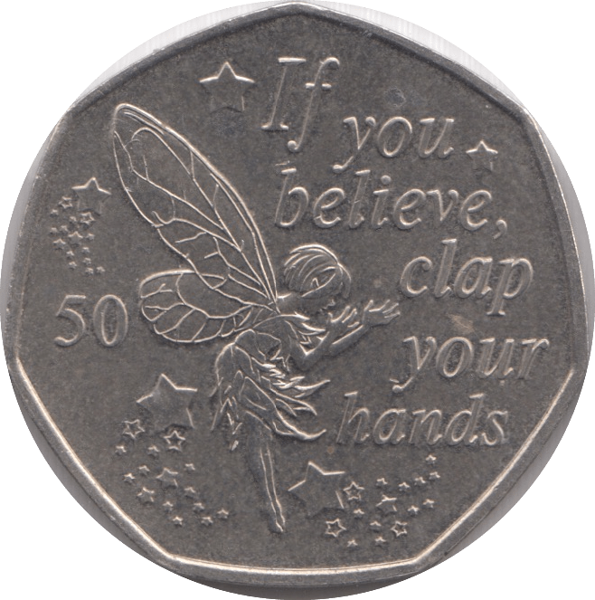 2019 FIFTY PENCE ISLE OF MAN - WORLD COINS - Cambridgeshire Coins