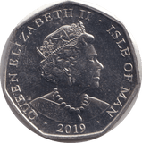 2019 FIFTY PENCE - PETER PAN - WORLD COINS - Cambridgeshire Coins