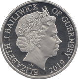 2019 FIVE POUNDS D - DAY 75TH ANNIVERSARY BAILIWICK OF GUERNSEY ( PROOF ) - WORLD COINS - Cambridgeshire Coins