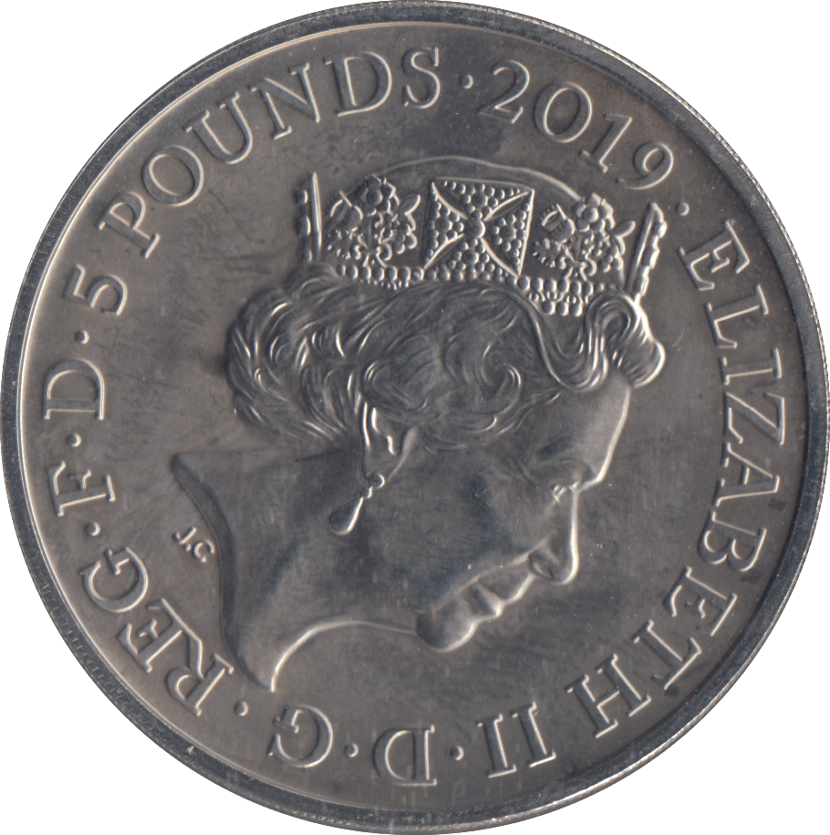 2019 FIVE POUNDS TOWER OF LONDON ( BU ) - £5 BU - Cambridgeshire Coins