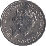2019 FIVE POUNDS TOWER OF LONDON ( BU ) - £5 BU - Cambridgeshire Coins