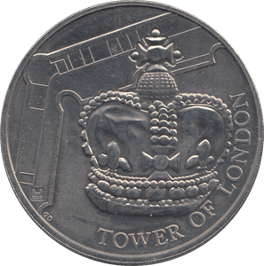 2019 FIVE POUNDS TOWER OF LONDON ( BU ) - £5 BU - Cambridgeshire Coins