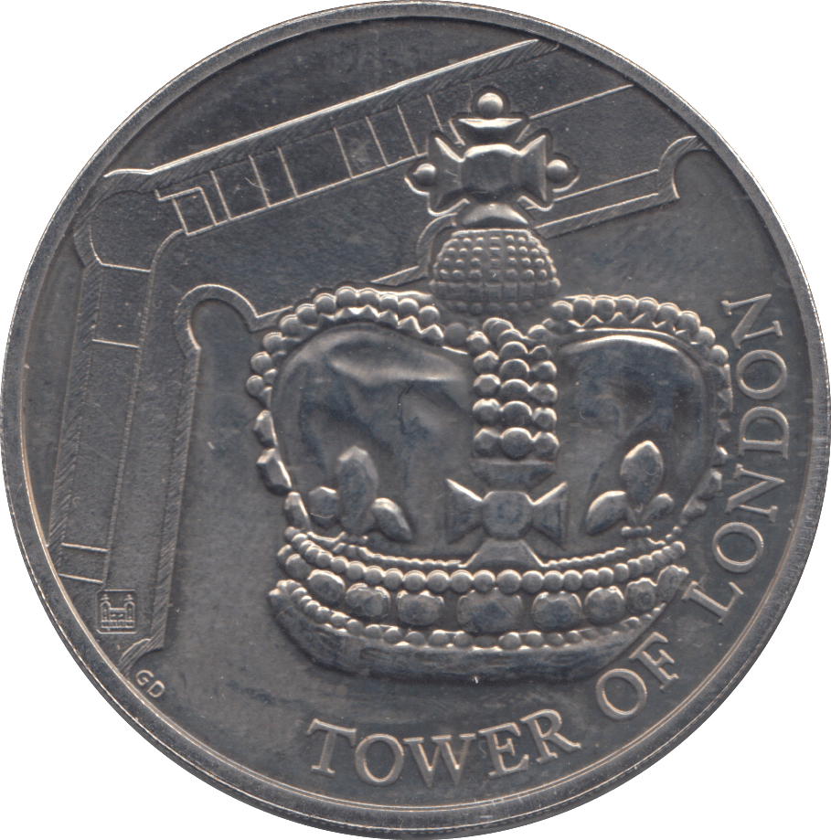 2019 FIVE POUNDS TOWER OF LONDON ( BU ) - £5 BU - Cambridgeshire Coins