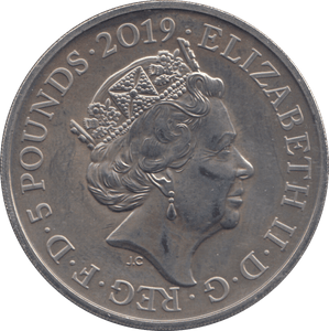 2019 FIVE POUNDS TOWER OF LONDON ( BU ) - £5 BU - Cambridgeshire Coins