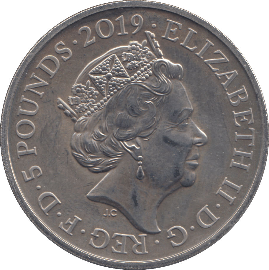 2019 FIVE POUNDS TOWER OF LONDON ( BU ) - £5 BU - Cambridgeshire Coins