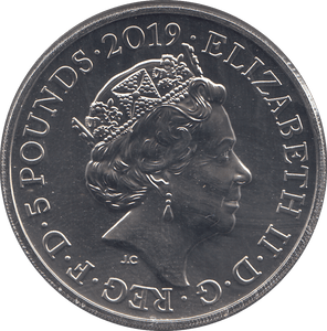 2019 FIVE POUNDS VICTORIA 200th ANNIVERSARY ( BU ) - WORLD COINS - Cambridgeshire Coins