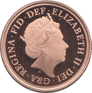 2019 GOLD DOUBLE SOVEREIGN TWO POUNDS ( PROOF ) - Double Sovereign - Cambridgeshire Coins