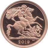 2019 GOLD DOUBLE SOVEREIGN TWO POUNDS ( PROOF ) - Double Sovereign - Cambridgeshire Coins