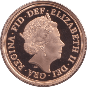 2019 GOLD HALF SOVEREIGN ( PROOF ) - HALF SOVEREIGN - Cambridgeshire Coins