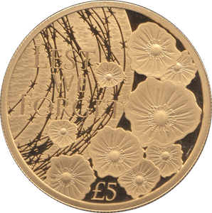2019 GOLD PLATED PROOF FIVE POUNDS ALDERNEY - WORLD COINS - Cambridgeshire Coins