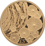 2019 GOLD PLATED PROOF FIVE POUNDS ALDERNEY - WORLD COINS - Cambridgeshire Coins
