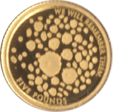 2019 GOLD PROOF FIVE POUNDS ALDERNEY - Gold World Coins - Cambridgeshire Coins