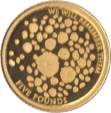 2019 GOLD PROOF FIVE POUNDS ALDERNEY - Gold World Coins - Cambridgeshire Coins