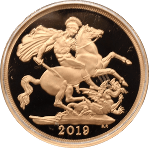 2019 GOLD PROOF SOVEREIGN BOXED - GOLD PROOF SOVEREIGNS - Cambridgeshire Coins