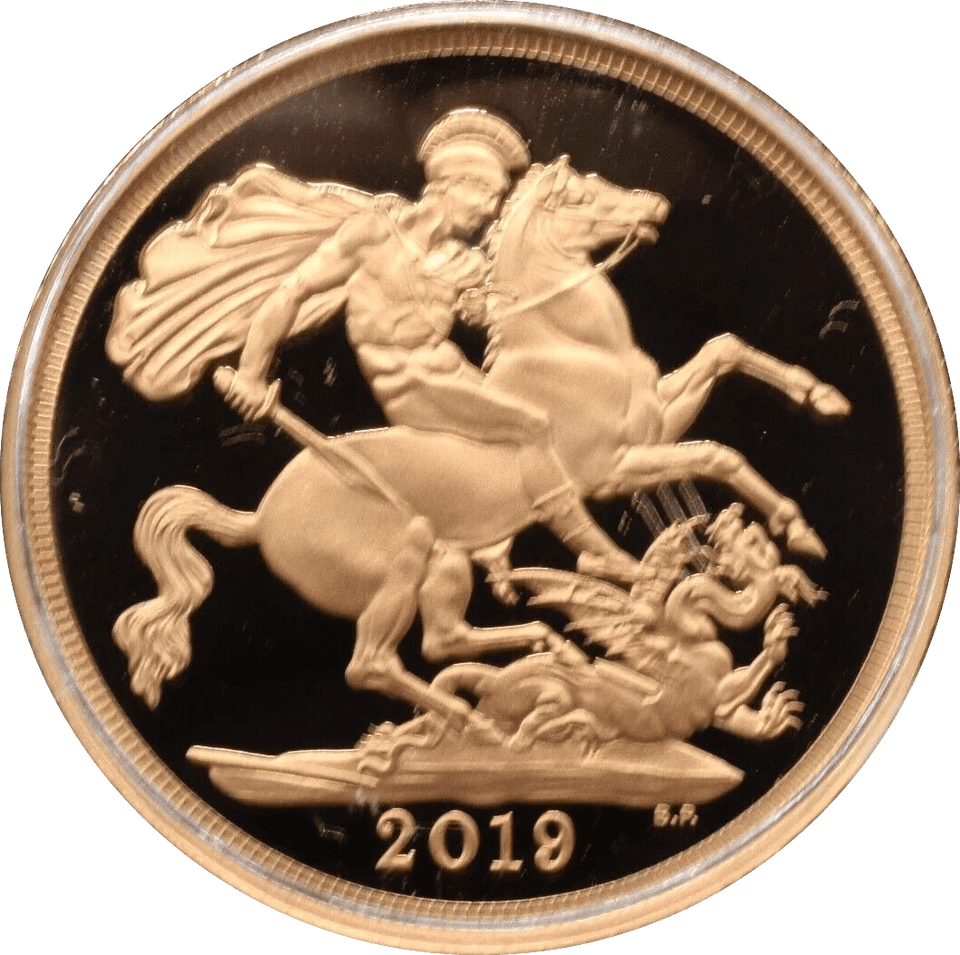 2019 GOLD PROOF SOVEREIGN BOXED - GOLD PROOF SOVEREIGNS - Cambridgeshire Coins