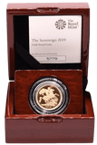 2019 GOLD PROOF SOVEREIGN BOXED - GOLD PROOF SOVEREIGNS - Cambridgeshire Coins