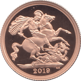 2019 GOLD SOVEREIGN ( PROOF ) - SOVEREIGN - Cambridgeshire Coins