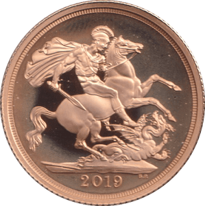 2019 GOLD SOVEREIGN ( PROOF ) - SOVEREIGN - Cambridgeshire Coins