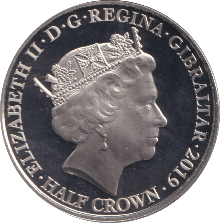 2019 HALF CROWN GIBRALTAR - WORLD COINS - Cambridgeshire Coins