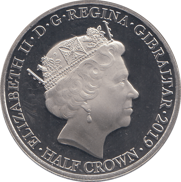 2019 HALF CROWN GIBRALTAR - WORLD COINS - Cambridgeshire Coins