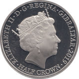 2019 HALF CROWN GIBRALTAR - WORLD COINS - Cambridgeshire Coins