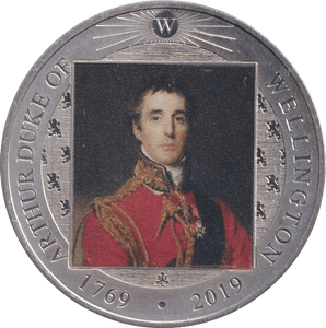 2019 HALFCROWN ARTHUR DUKE OF WELLINGTON ST. HELENA - WORLD COINS - Cambridgeshire Coins
