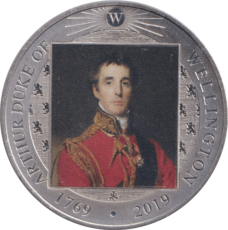 2019 HALFCROWN ARTHUR DUKE OF WELLINGTON ST. HELENA - WORLD COINS - Cambridgeshire Coins