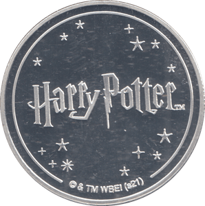 2019 HARRY POTTER SILVER PLATED TOKEN ( PROOF ) - OTHER TOKENS - Cambridgeshire Coins
