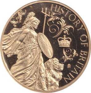 2019 HISTORY OF BRITAIN MEDALLION BATTLE OF TRAFALGAR - WORLD COINS - Cambridgeshire Coins