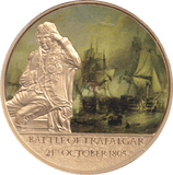 2019 HISTORY OF BRITAIN MEDALLION BATTLE OF TRAFALGAR - WORLD COINS - Cambridgeshire Coins