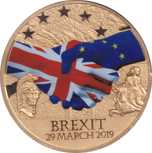 2019 HISTORY OF BRITAIN MEDALLION BREXIT - WORLD COINS - Cambridgeshire Coins