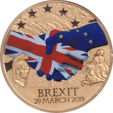 2019 HISTORY OF BRITAIN MEDALLION BREXIT - WORLD COINS - Cambridgeshire Coins
