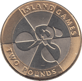 2019 ISLAND GAMES £2 GIBRALTAR - WORLD COINS - Cambridgeshire Coins