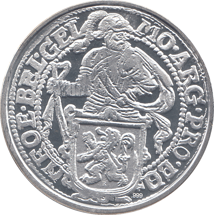 2019 NETHERLANDS 1OZ SILVER LION DOLLAR RESTRIKE ( PROOF ) - SILVER WORLD COINS - Cambridgeshire Coins