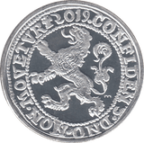 2019 NETHERLANDS 1OZ SILVER LION DOLLAR RESTRIKE ( PROOF ) - SILVER WORLD COINS - Cambridgeshire Coins