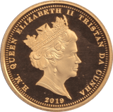 2019 ONE CROWN QUEEN VICTORIA TRISTAN DA CUNHA PROOF - WORLD COINS - Cambridgeshire Coins