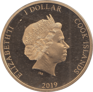 2019 ONE DOLLAR WINSTON CHURCHILL - WORLD COINS - Cambridgeshire Coins