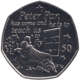 2019 PETER PAN 50P ISLE OF MAN ( BU ) - 50P REGIONAL ISSUE - Cambridgeshire Coins