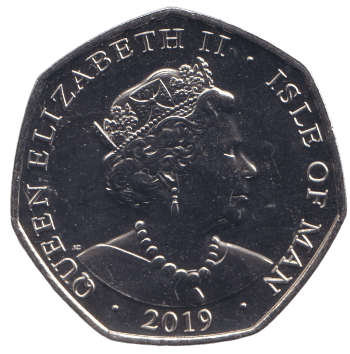 2019 PETER PAN CAPTAIN HOOK 50P ISLE OF MAN ( BU ) - 50P REGIONAL ISSUES - Cambridgeshire Coins